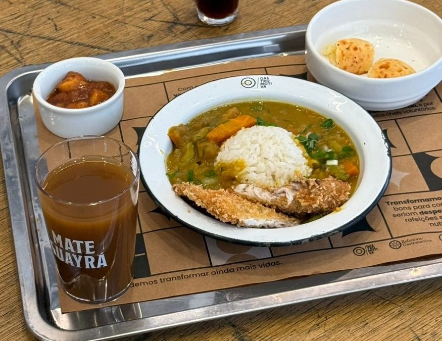 Chef Honório Oliveira comanda jantar solidário no Reffetorio Gastromotiva