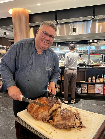 Conheça o novo salão da Churrascaria Palace