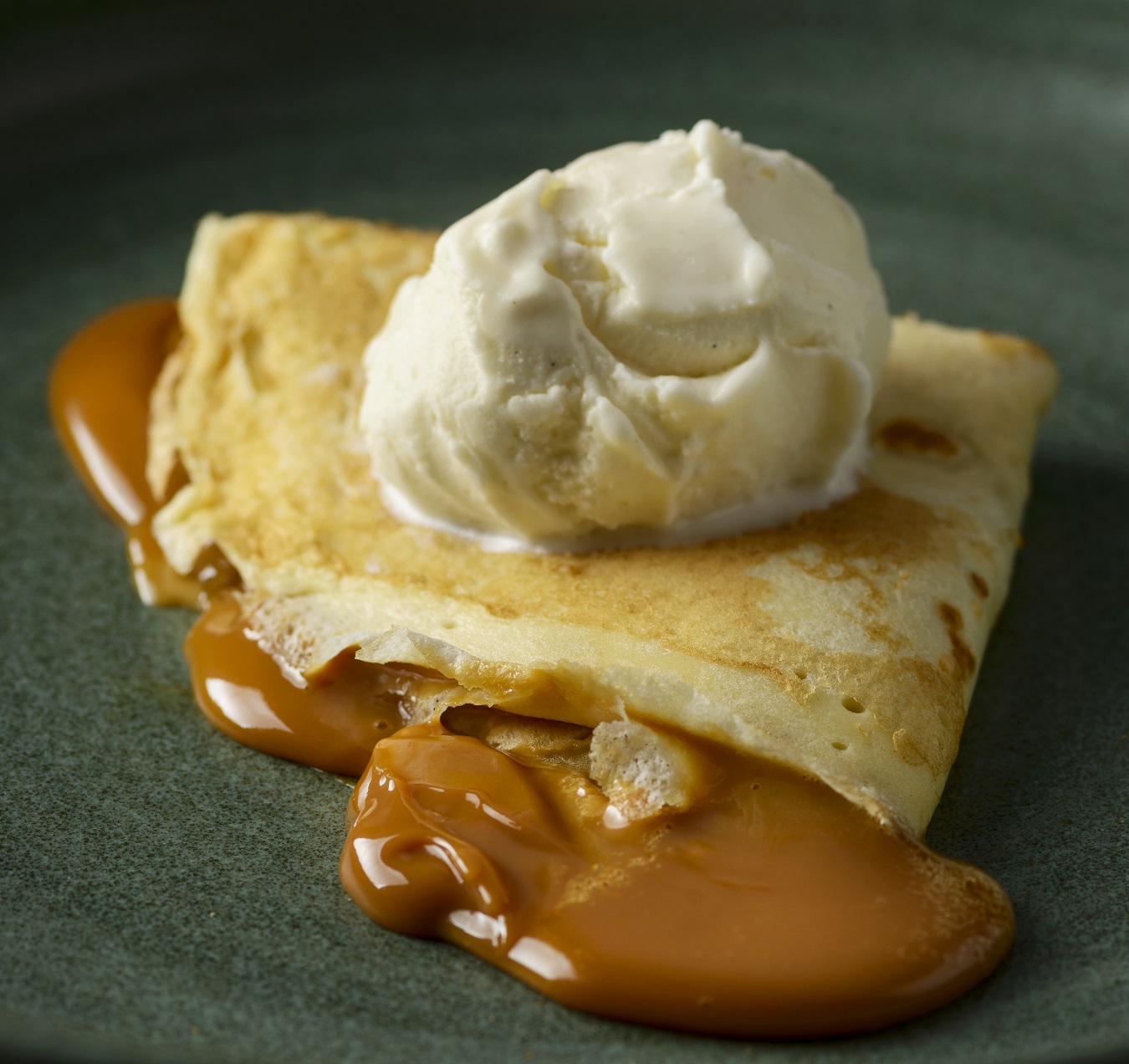 Panqueca de doce de leite