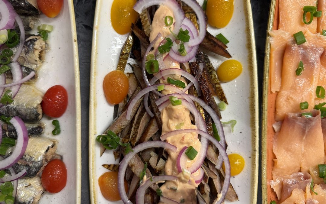 Conservas do mar: sirva-se de sardinha, atum e arenque defumado